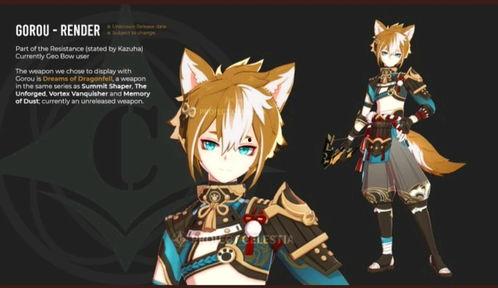 原神最新角色爆料图,神秘力量觉醒，探索未知领域  第1张